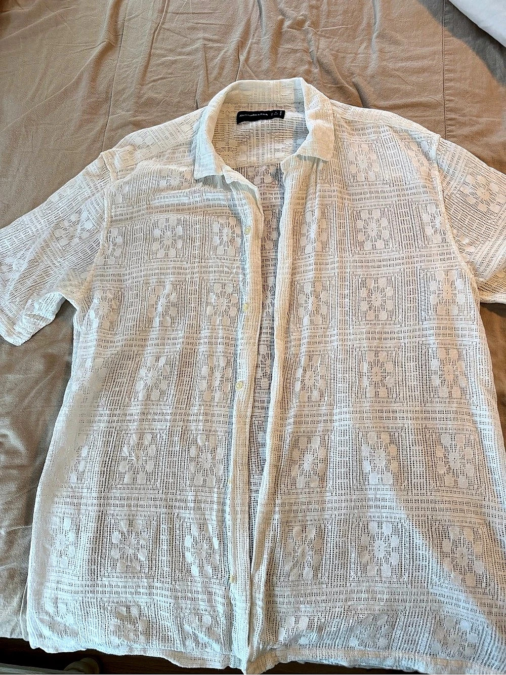 Abercrombie & Fitch Collar Lace Shirt